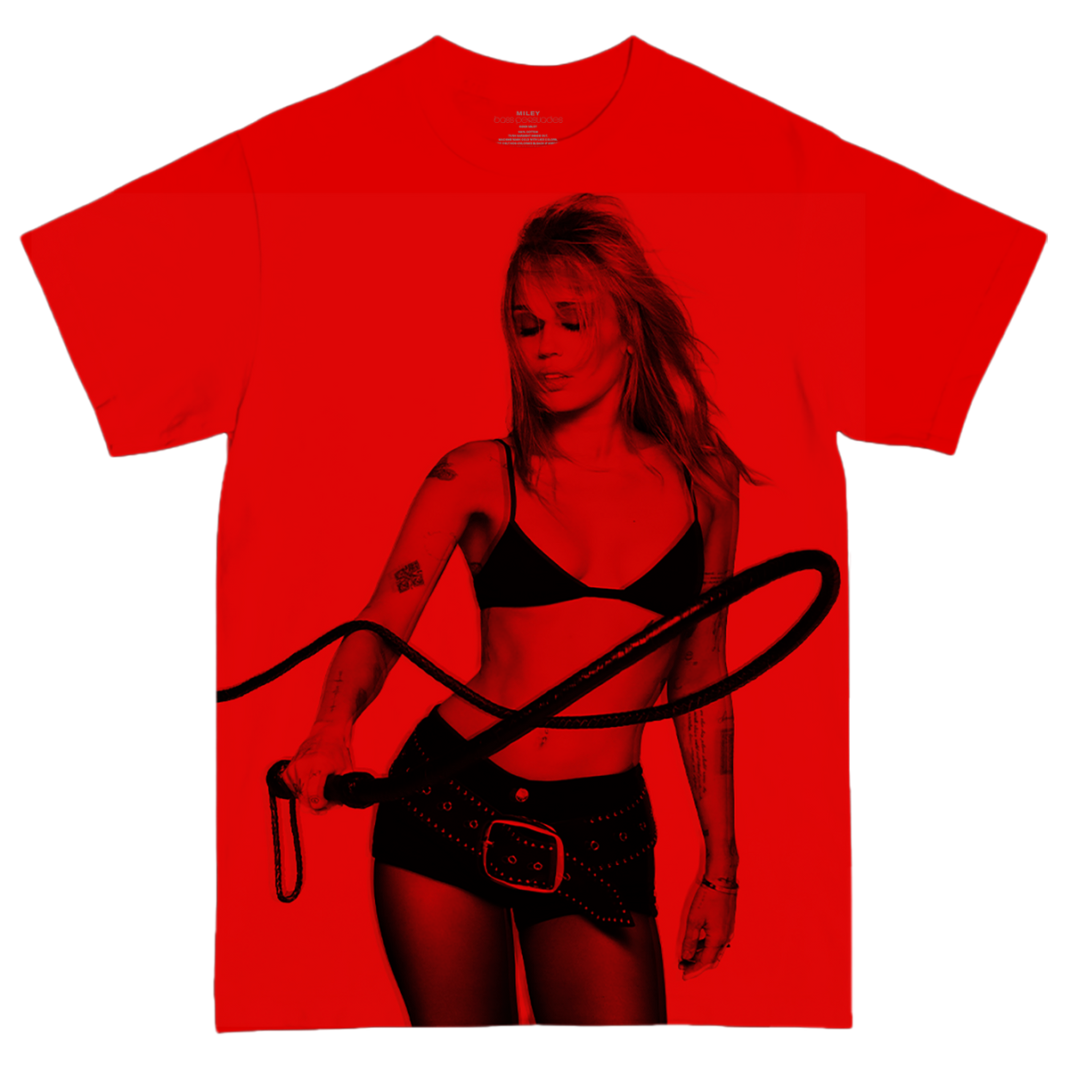 Bass Persuades Hollywood Bowl Tee - Red