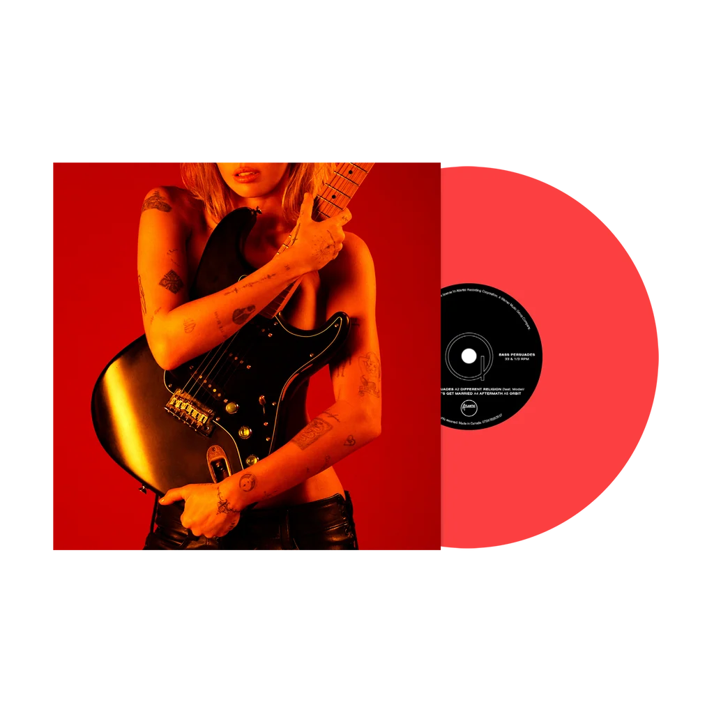 BASS PERSUADES NEON CORAL VINYL